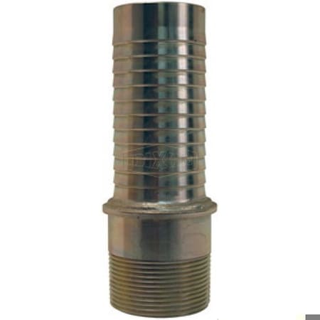 Dixon Holedall Tubular Long Style External Swage Stem, 1-1/2 in Nominal, MNPT, Carbon Steel, Domestic TML24